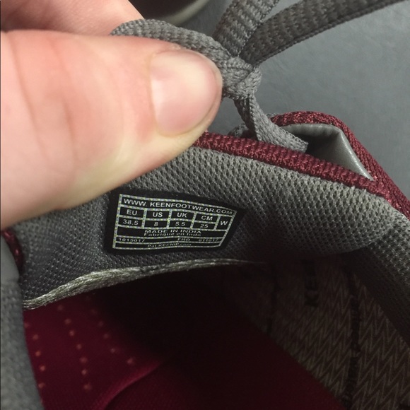 KEEN Presidio Sport Sneaker Shoe Zinfandel sz 8 - Picture 2 of 6